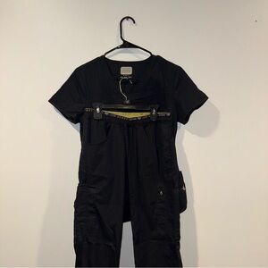 Cherokee Black Scrub Set